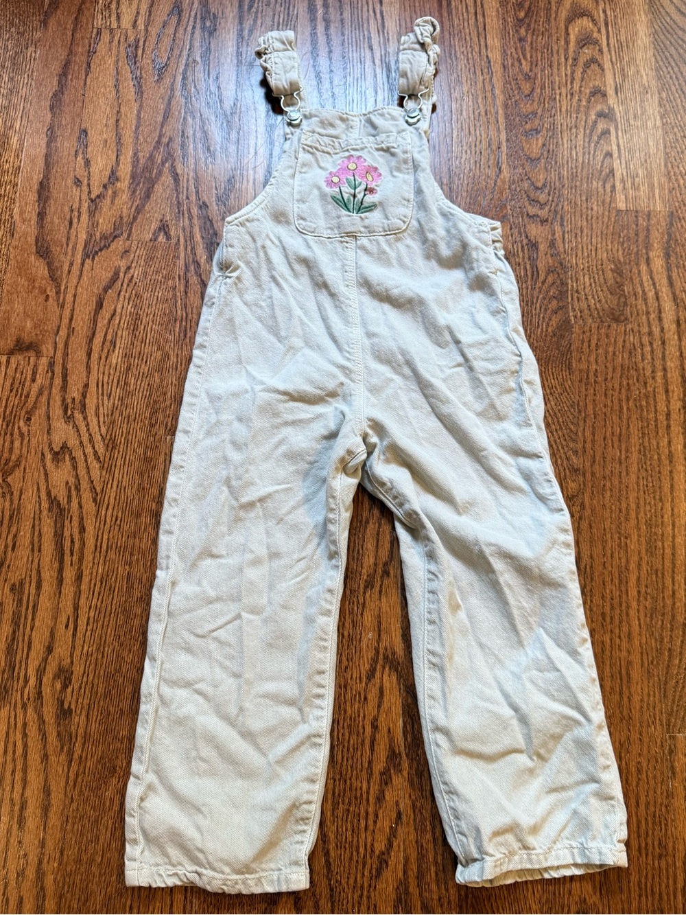 Zara Floral Overalls 5-6 Years